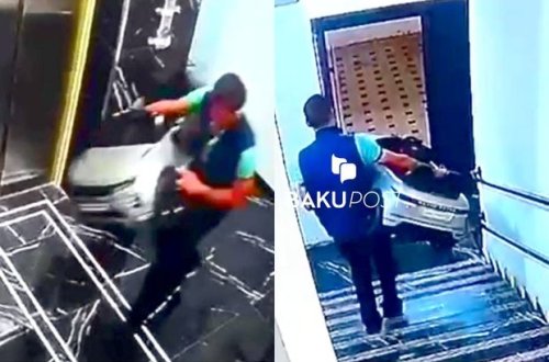 Bakıda 500 manatlıq “Range Rover”i oğurlayıb qaçdı - VİDEO