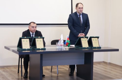 Taxıl biçininin təşkili ilə bağlı müsabiqənin qalibləri mükafatlandırılıb