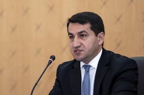 Hikmət Hacıyev: “Qarabağ Azərbaycanın daxili məsələsidir”