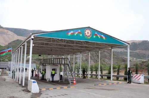“Laçın” sərhəd-buraxılış məntəqəsində erməniəsilli şəxslərin sərbəst keçidi təmin edilib