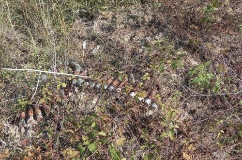 Xocavənddə müxtəlif növ mərmi və patronlar aşkar edilib