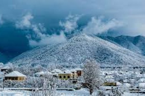 Şahdağa və Zaqatalaya qar yağıb - FAKTİKİ HAVA