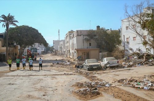 Səudiyyə Ərəbistanı və Küveyt Liviyada daşqınlardan zərər çəkənlərə yardım təyyarəsi göndərdi