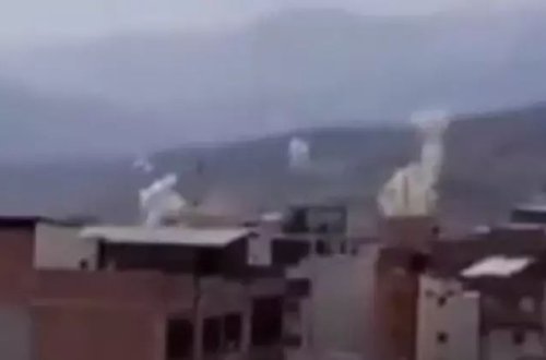 İHA şəhər mərkəzinə düşdü: 2 YARALI VAR