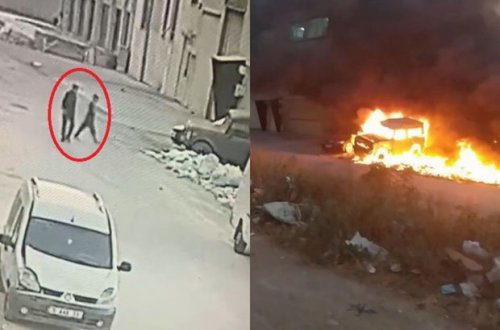 Türkiyədə uşaqların odla oyunu avtomobilləri külə döndərdi - VİDEO