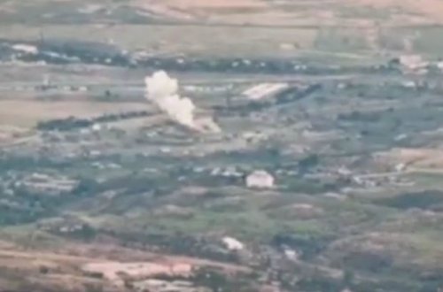 Separatçıların Xankəndi-Xocalı yolu üstündəki “Tor” ZRK-sı məhv edilib - VİDEO