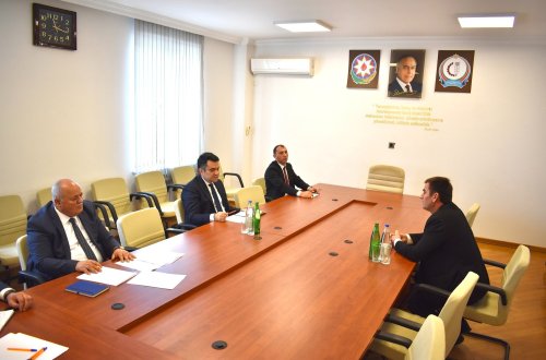 Aqrar Xidmətlər Agentliyinin sədr müavini Cəfər Məhərrəmov Hacıqabulda vətəndaşları qəbul edib