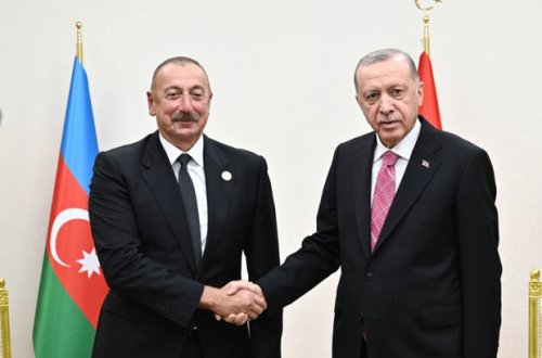 İlham Əliyev Rəcəb Tayyib Ərdoğana təşəkkür edib