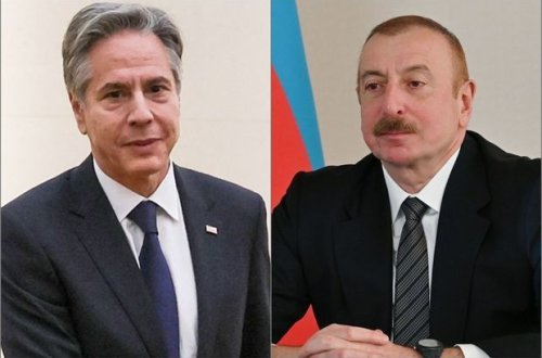 ABŞ Dövlət katibi Antoni Blinken Prezident İlham Əliyevə zəng edib