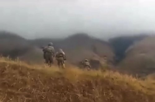 Ordumuzun bölmələrinin qanunsuz erməni silahlı birləşmələrinin mövqelərinə basqın anı - VİDEO