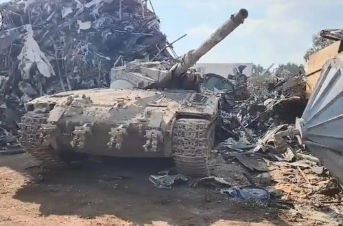 İsraildə oğurlanmış tank anbarda tapıldı