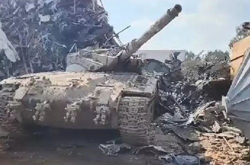 İsrail ordusundan oğurlanan tank hurdaxanada tapılıb