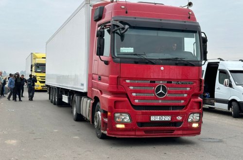Bakıdan Qarabağ erməniləri üçün 20 ton humatinar yardım yola salınıb - FOTO