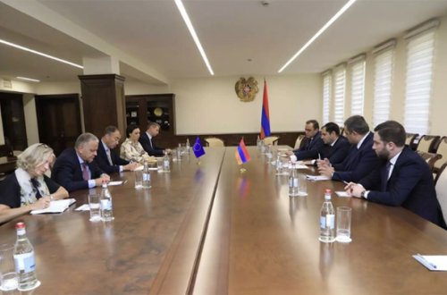 Toivo Klaar Ermənistanda səfərdədir