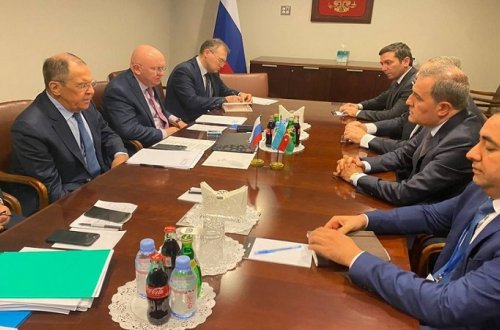 Azərbaycan və Rusiya XİN başçıları Qarabağdakı antiterror tədbirlərini müzakirə etdi
