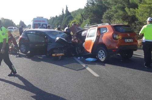 Türkiyədə ağır yol qəzası olub, ölənlər və yaralananlar var