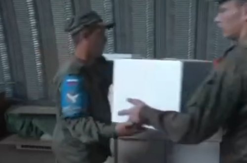 Azərbaycanın yardımı Qarabağ ermənilərinə belə çatdırıldı (VİDEO)