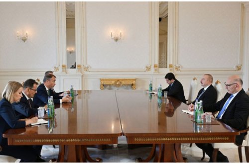 Prezident İlham Əliyev Avropa İttifaqının Cənubi Qafqaz üzrə xüsusi nümayəndəsini qəbul edib - YENİLƏNİB