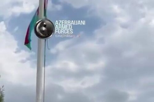 Bayrağımız Sırxavənddə dalğalanır - VİDEO