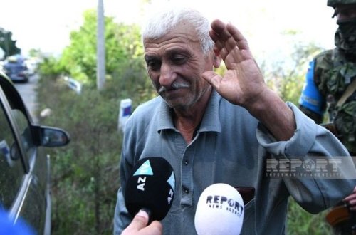 Qarabağın erməniəsilli sakini Azərbaycan polisinə təşəkkür edib - FOTO