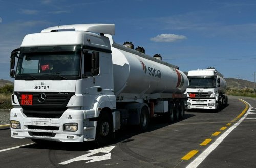 Qarabağ erməniləri üçün yenə yanacaq göndərildi - VİDEO - FOTO