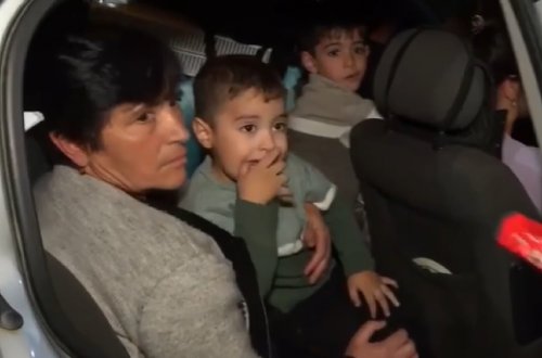 Sərhədçilərimizin bu hərəkəti erməni qadını kövrəltdi - VİDEO