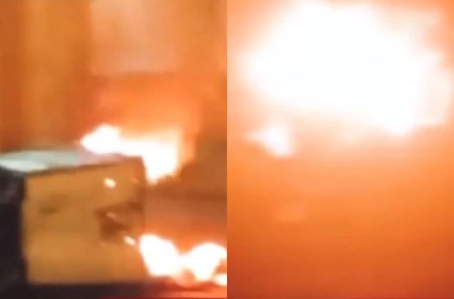 İranlı etirazçılar anti-hökumət şüarları səsləndiriblər - VİDEO