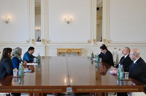 Prezident İlham Əliyev BMT-nin Məskunlaşma Proqramının icraçı direktorunu qəbul edib - YENİLƏNİB