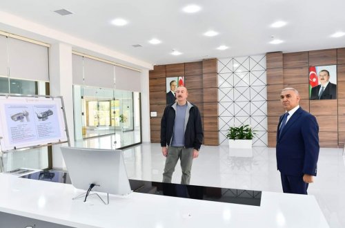 İlham Əliyev “Azərişıq” ASC-nin Cəbrayıl Rəqəmsal İdarəetmə Mərkəzinin açılışını edib