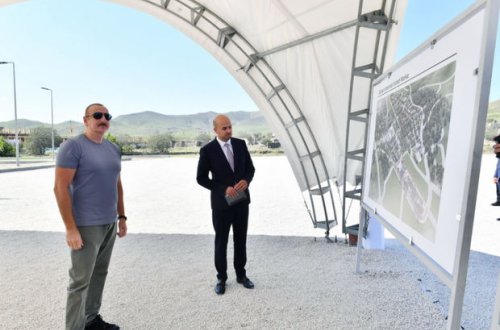 Prezident İlham Əliyev Cəbrayıl rayonuna səfər edib - YENİLƏNİB + FOTO