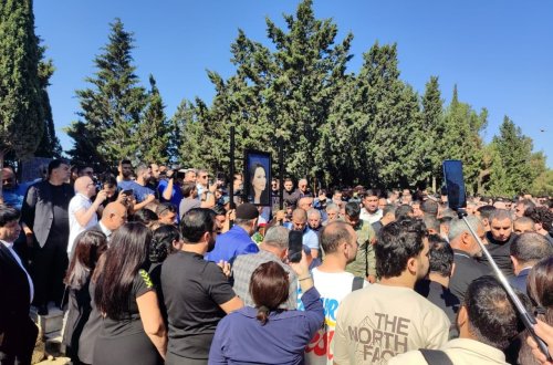 Qənirə Paşayeva dəfn edildi (FOTO/VİDEO) (YENİLƏNİB)