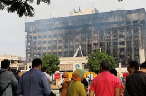 Misirdə polis qərargahında yanğın: 38 nəfər yaralanıb