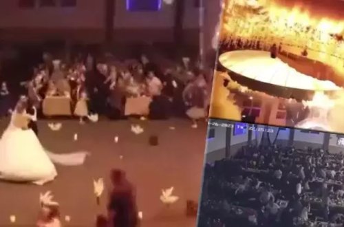 114 nəfərin öldüyü toyun yeni görüntüləri yayılıb