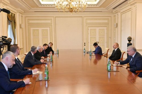 Prezident İlham Əliyev Anqlikan Kilsəsinin dini rəhbərini qəbul edib