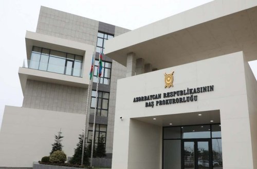 Baş Prokurorluq: 