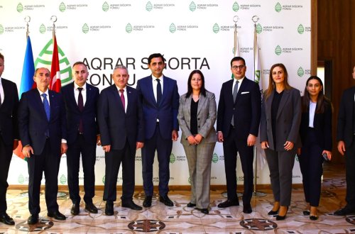 Aqrar sığorta sahəsində Azərbaycan-Türkiyə əməkdaşlığı genişlənir