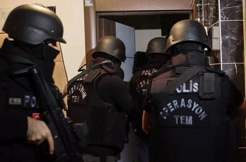 Türkiyənin 15 əyalətində antiterror əməliyyatı: 37 nəfər saxlanılıb, 2 nəfər məhv edilib