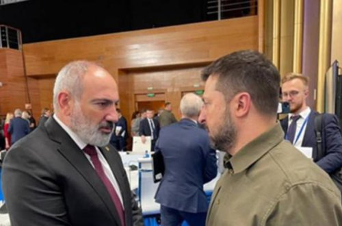 Paşinyan Qranadada Zelenski ilə görüşdü - Foto