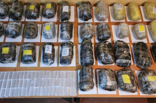 İrandan Azərbaycana 40 kq-a yaxın narkotik keçirilməsinin qarşısı alınıb