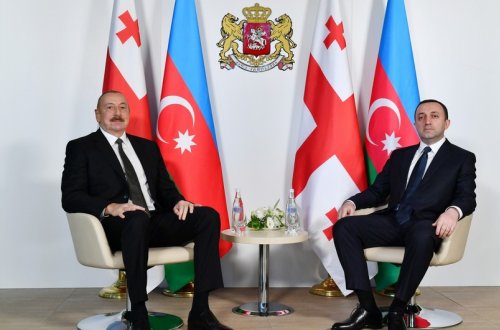Gürcüstanın Baş naziri Azərbaycan Prezidenti ilə müzakirə etdiyi məsələləri açıqlayıb
