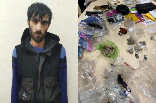 İsmayıllıda narkotik vasitələrin satışı ilə məşğul olan şəxs saxlanılıb