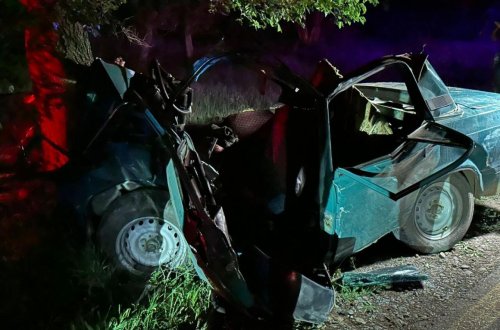 Erməni hərbçilər qəzaya uğradı - FOTO