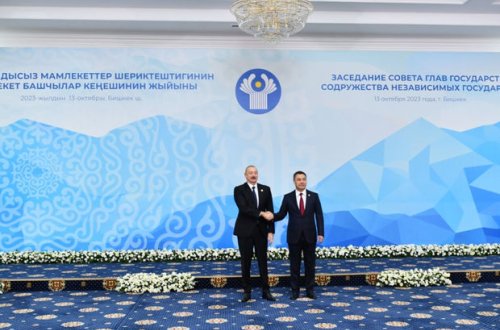 İlham Əliyev MDB Dövlət Başçıları Şurasının iclasında iştirak edib - YENİLƏNİB + FOTO/VİDEO