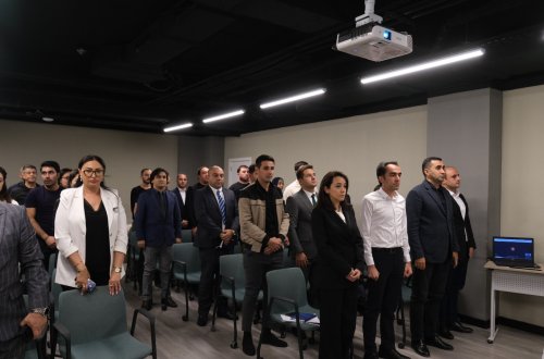 17-ci Qrant Müsabiqəsinin qalibləri ilə  görüş keçirilib