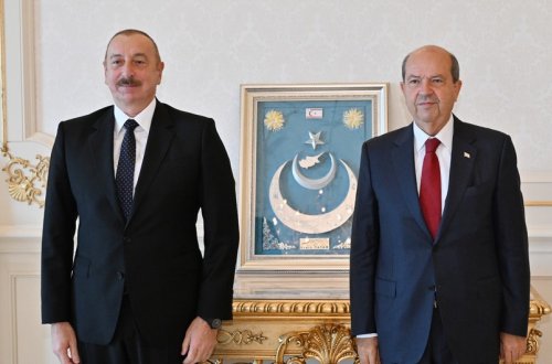 Ersin Tatar Prezident İlham Əliyevi təbrik edib