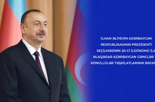 Azərbaycan gənclər və könüllülər təşkilatlarının bəyanatı