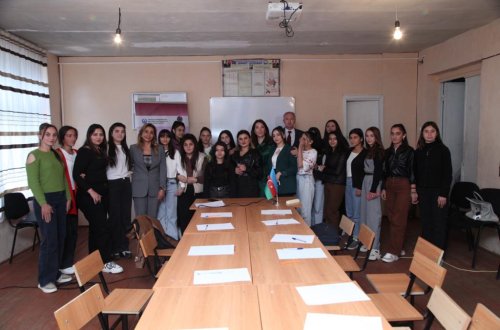 “Şəmkir rayonunda gənc qızların təhsilə marağının artırılması özünüməşğulluğunun təmin edilməsi məqsədilə tədbirlərin təşkili” adlı layihə başa çatdı