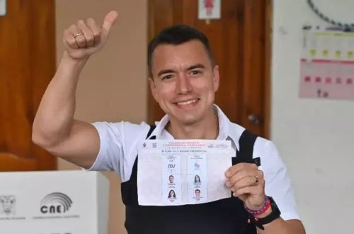 Ekvadorda 35 yaşlı iş adamı Daniel Noboa ölkənin ən gənc prezidenti seçilib