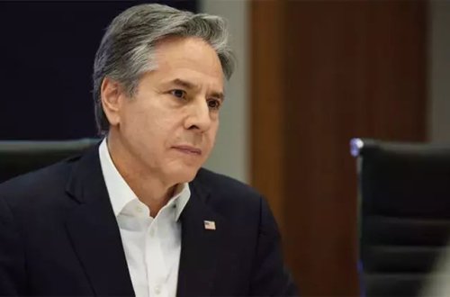 ABŞ dövlət katibi Blinken Misir prezidenti ilə görüşüb