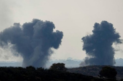 İsrail Müdafiə Ordusu Qəzzada hərbi obyektlərə zərbələr endirib